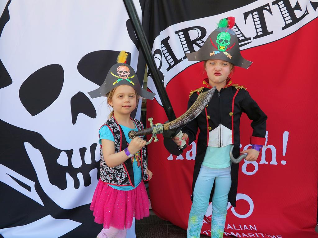 Pirates kids deck © Jude Timms